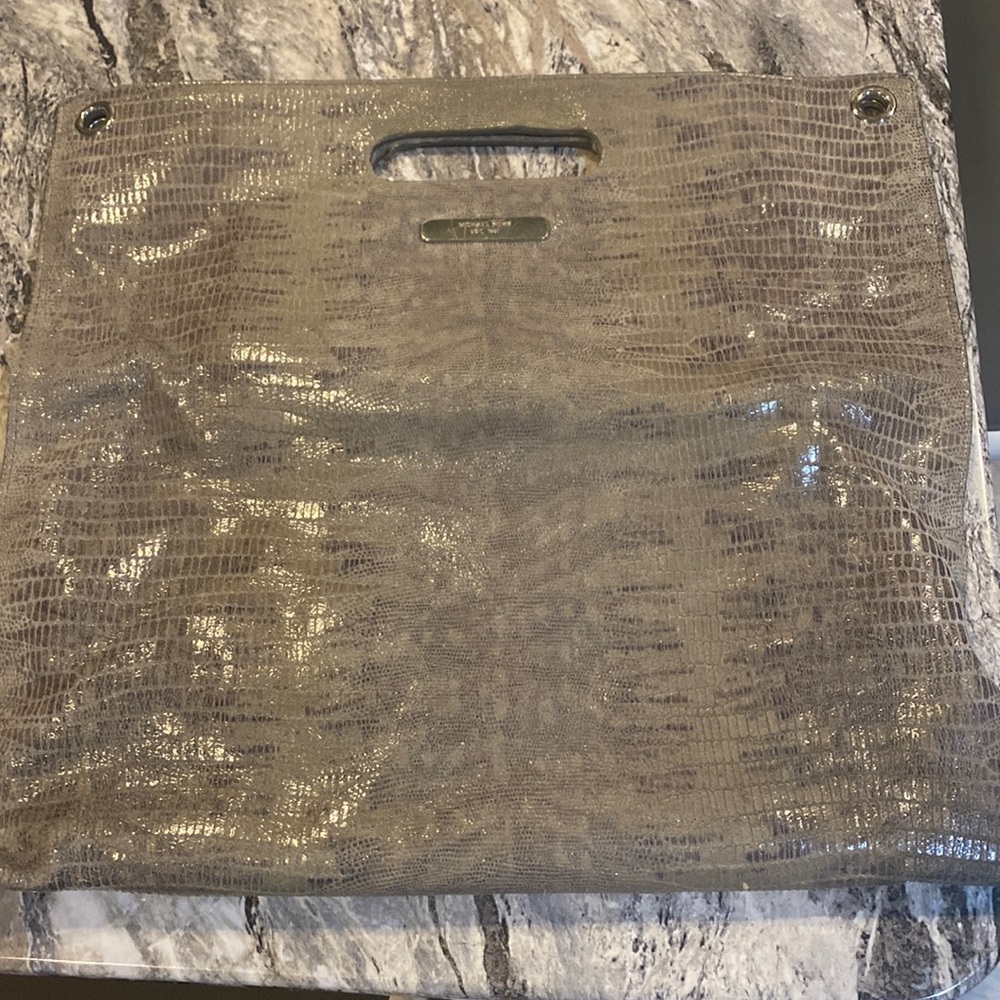 Michael kors snake skin clutch purse